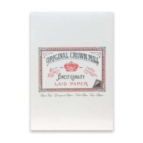 Original Crown Mill Laid Stationery