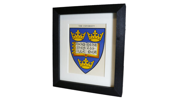 1920s Framed Oxford College Crests - The University of Oxford