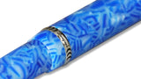 Conklin Duragraph Fountain Pen - Ice Blue close up