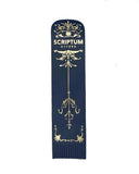 Scriptum Italian Leather Gilded Bookmark