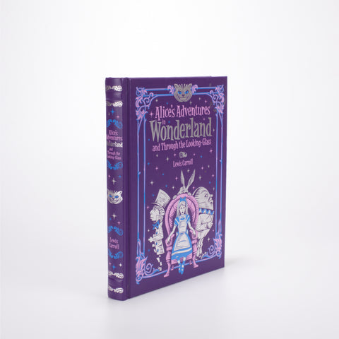 Alice's Adventures in Wonderland and Through the Looking Glass (Purple Cover)
