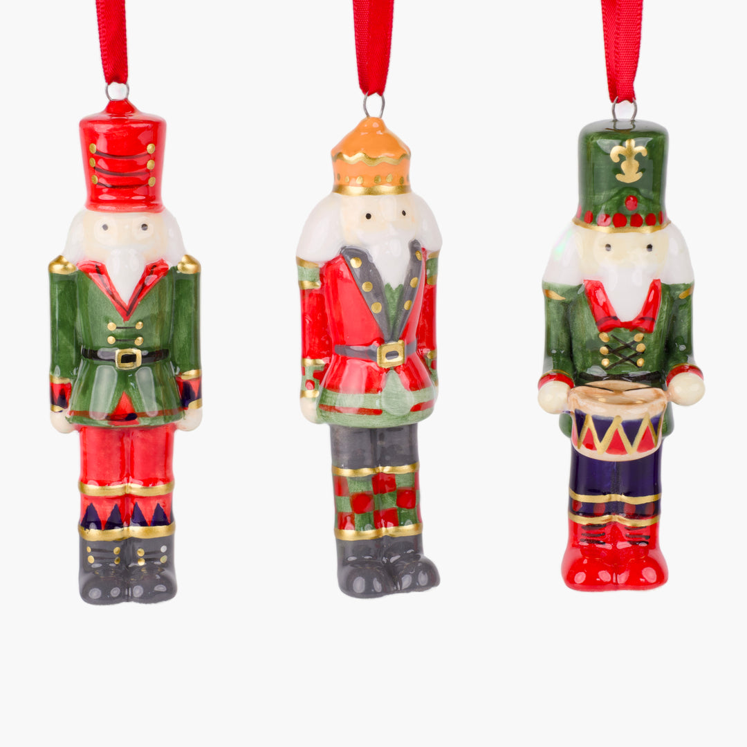 Hanging Ceramic Nutcracker
