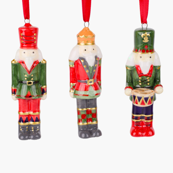 Hanging Ceramic Nutcracker