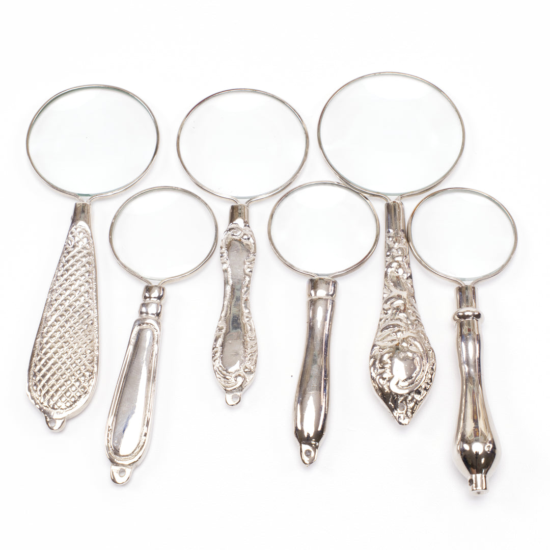 Silver Plated Magnifying Glass