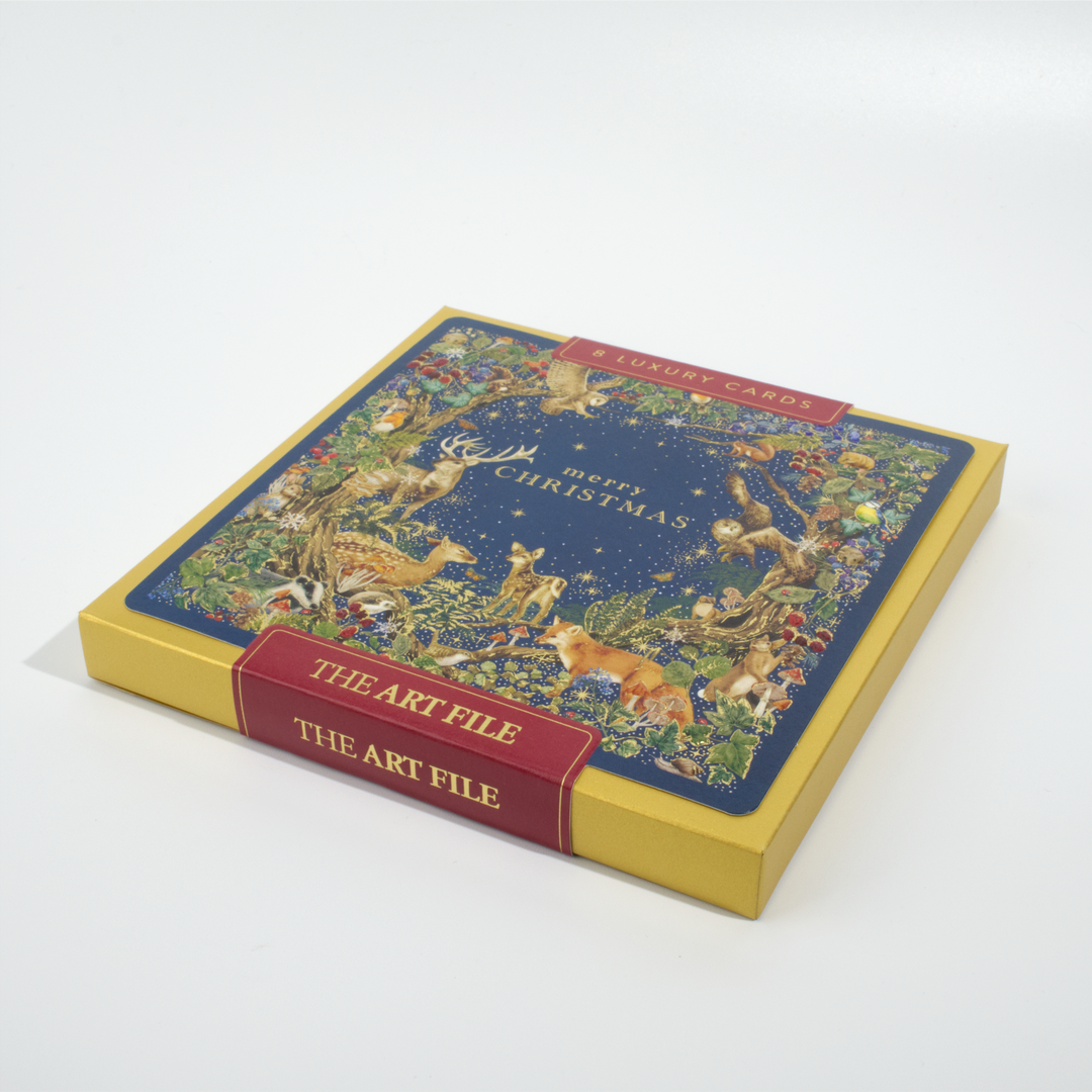 Boxed Embossed Christmas Cards
