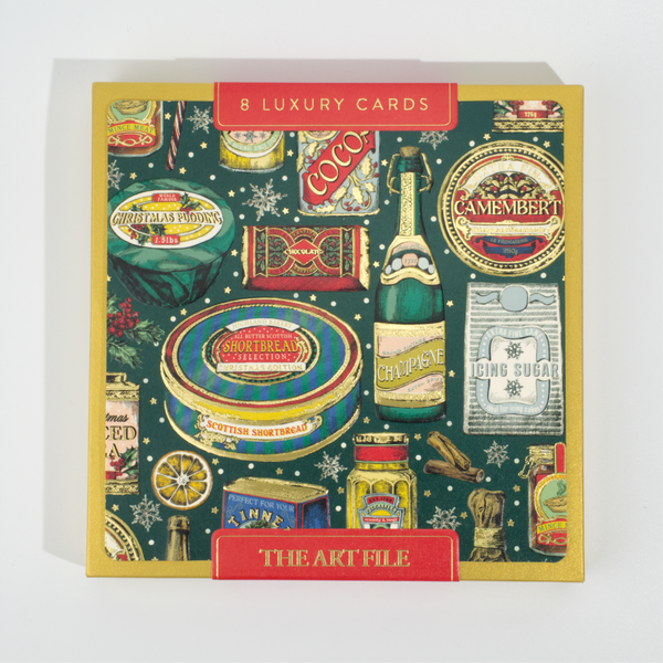 Boxed Embossed Christmas Cards