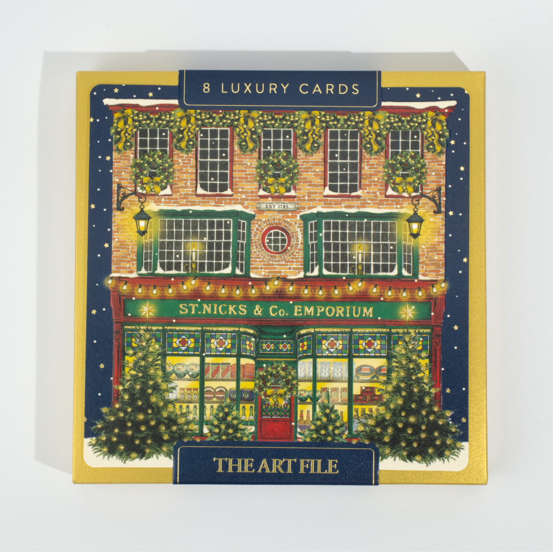 Boxed Embossed Christmas Cards