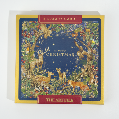 Boxed Embossed Christmas Cards