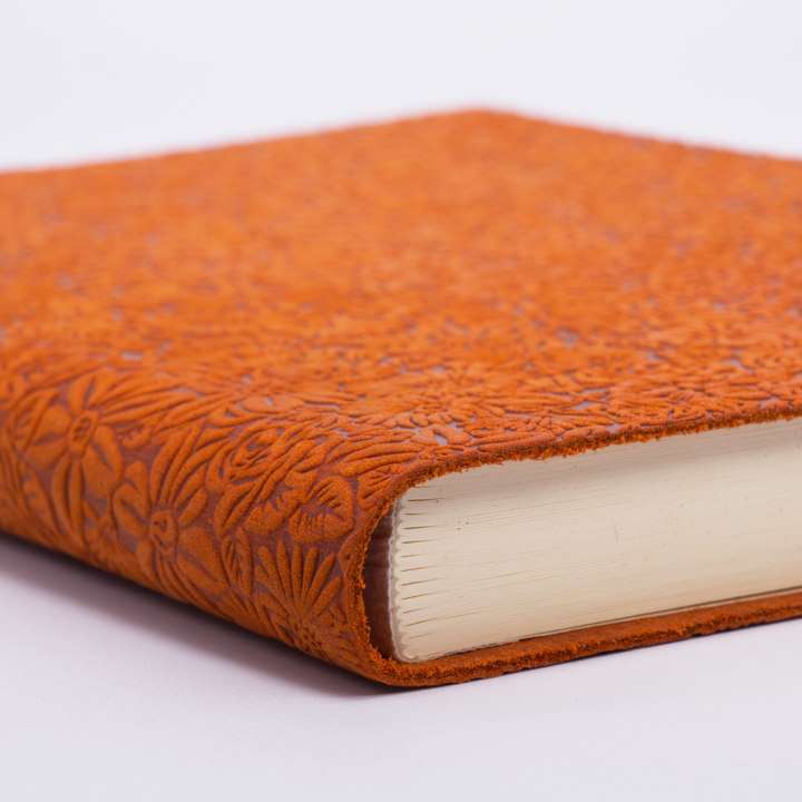 Medium Embossed Flower Journal