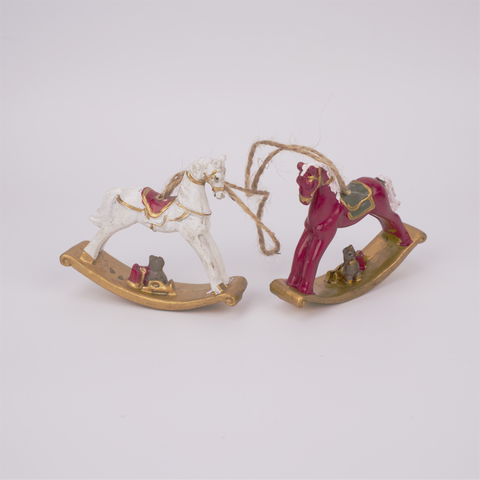 Hanging Christmas Rocking Horse