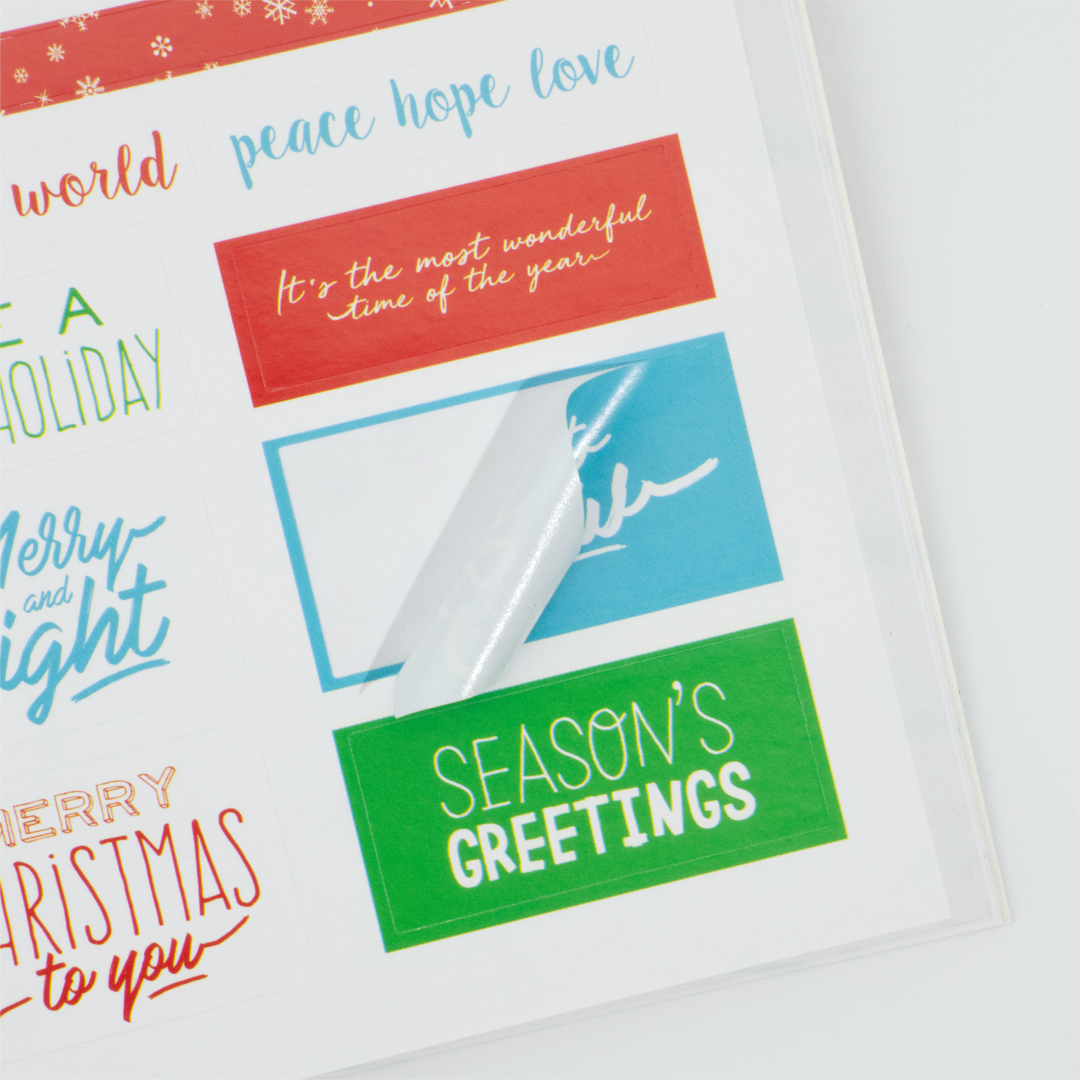 Festive Sticker Book