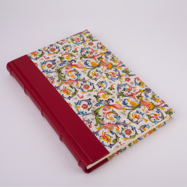 Florentine Leather Spine Address Book