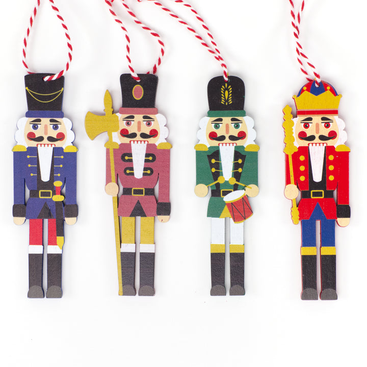 Wooden Nutcracker Set of Twelve