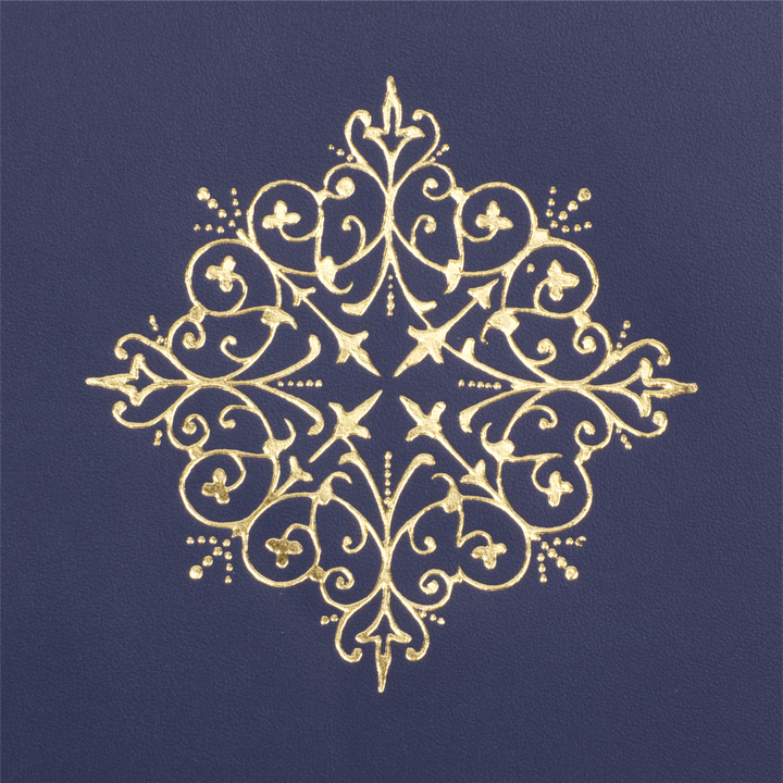 Gold Arabesque Refillable Journal