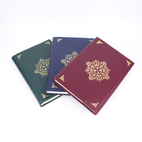 Gold Arabesque Refillable Journal