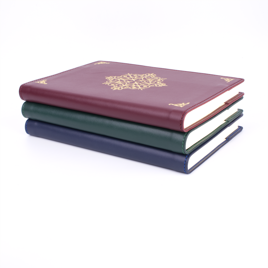 Gold Arabesque Refillable Journal