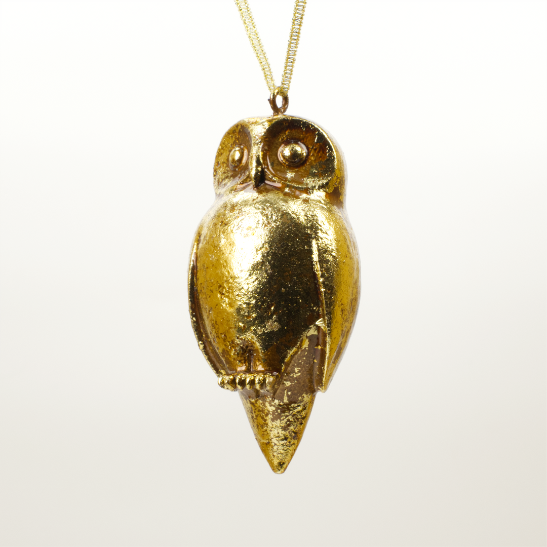 Hanging Gold Christmas Animals