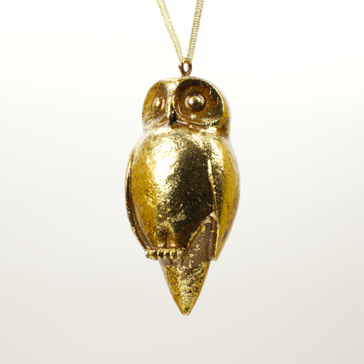 Hanging Gold Christmas Animals