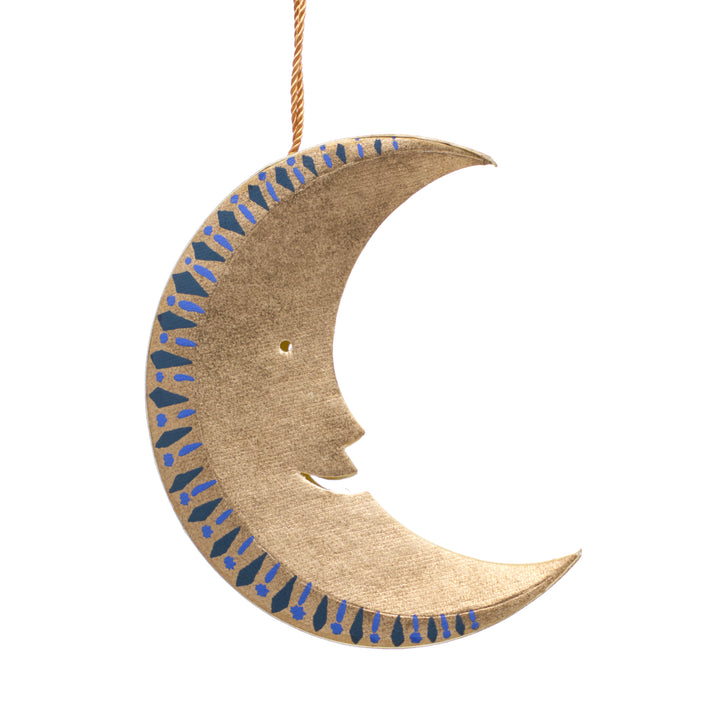 East End Press Man in the Moon Hanging Ornaments