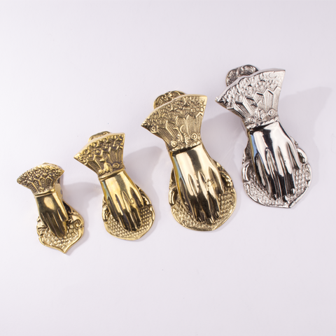 Brass Hand Paper Clip