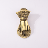 Brass Hand Paper Clip
