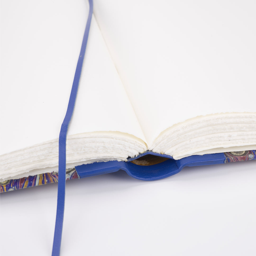 Large Bobbio Handmade Marbled Journal