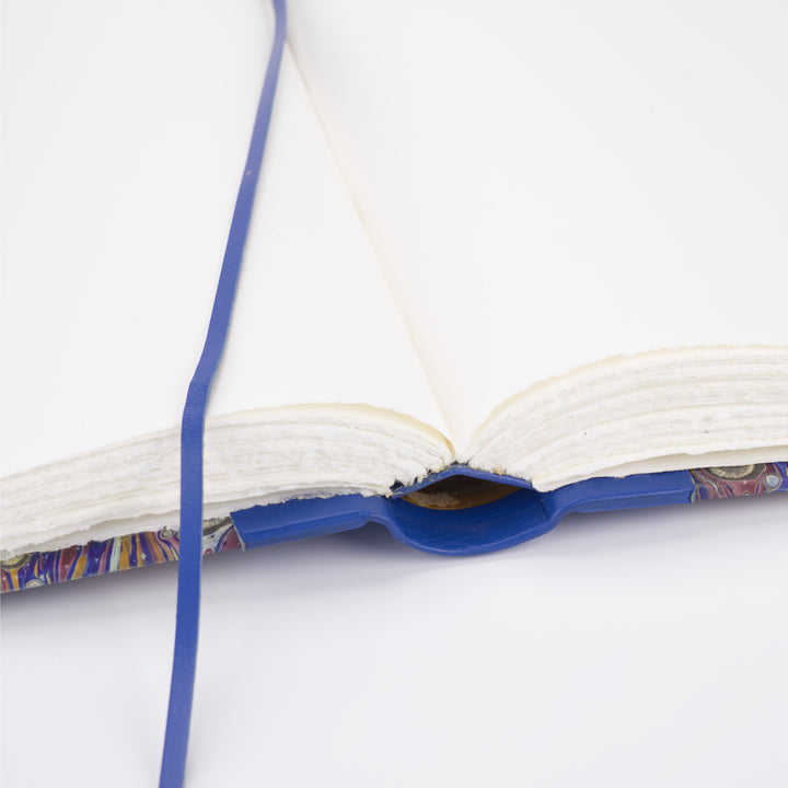 Large Bobbio Handmade Marbled Journal