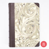 Large Bobbio Handmade Marbled Journal