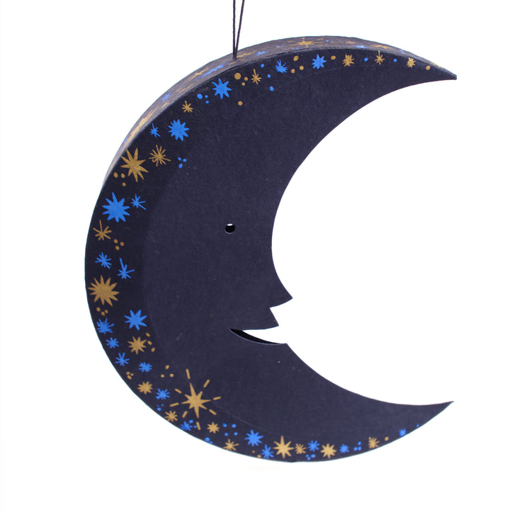 East End Press Man in the Moon Hanging Ornaments