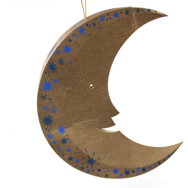 East End Press Man in the Moon Hanging Ornaments