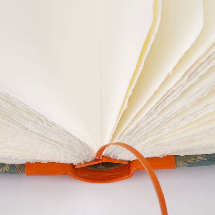 Medium Bobbio Handmade Marbled Journal