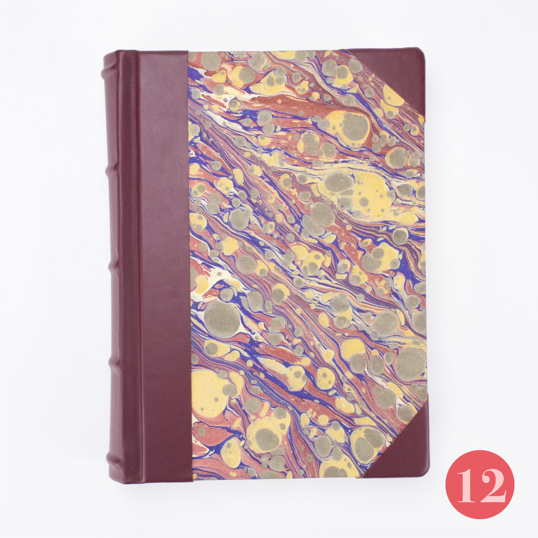 Medium Bobbio Handmade Marbled Journal