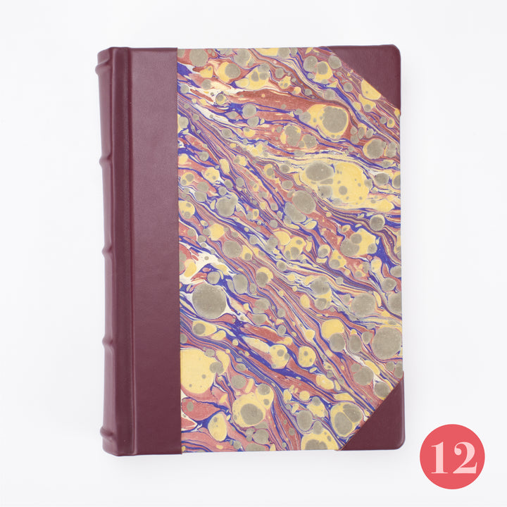 Medium Bobbio Handmade Marbled Journal