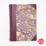 Medium Bobbio Handmade Marbled Journal