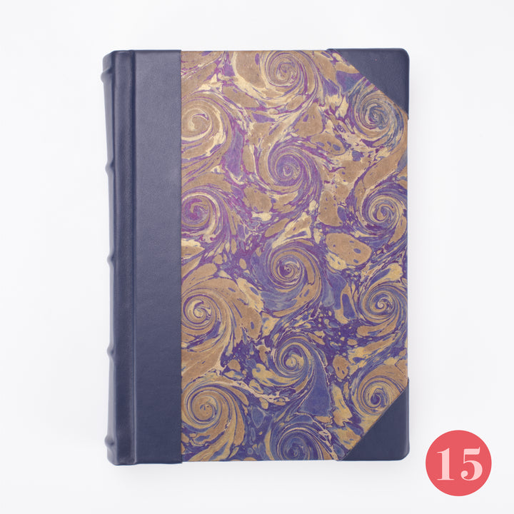 Medium Bobbio Handmade Marbled Journal
