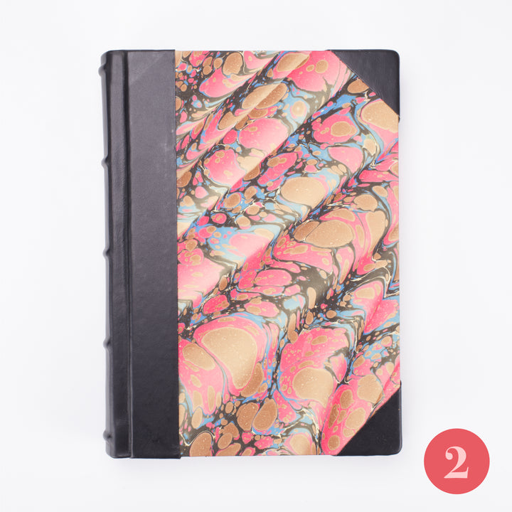 Medium Bobbio Handmade Marbled Journal