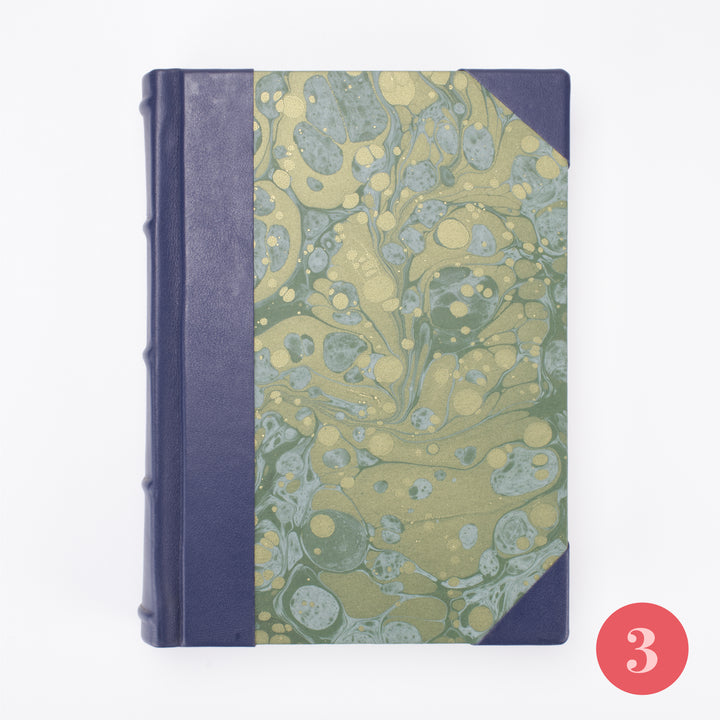Medium Bobbio Handmade Marbled Journal