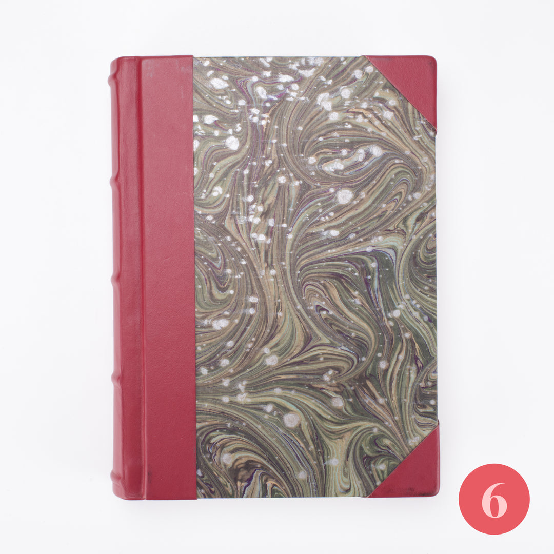 Medium Bobbio Handmade Marbled Journal