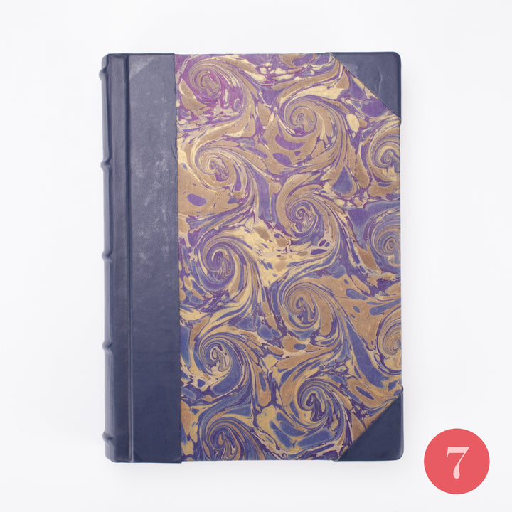 Medium Bobbio Handmade Marbled Journal