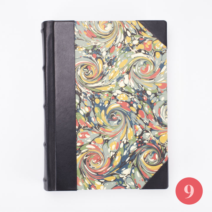 Medium Bobbio Handmade Marbled Journal