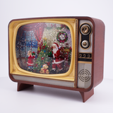 Musical Illuminated Television Snow Globe