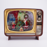 Musical Illuminated Television Snow Globe