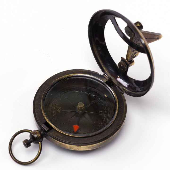 Pocket Sundial Compass