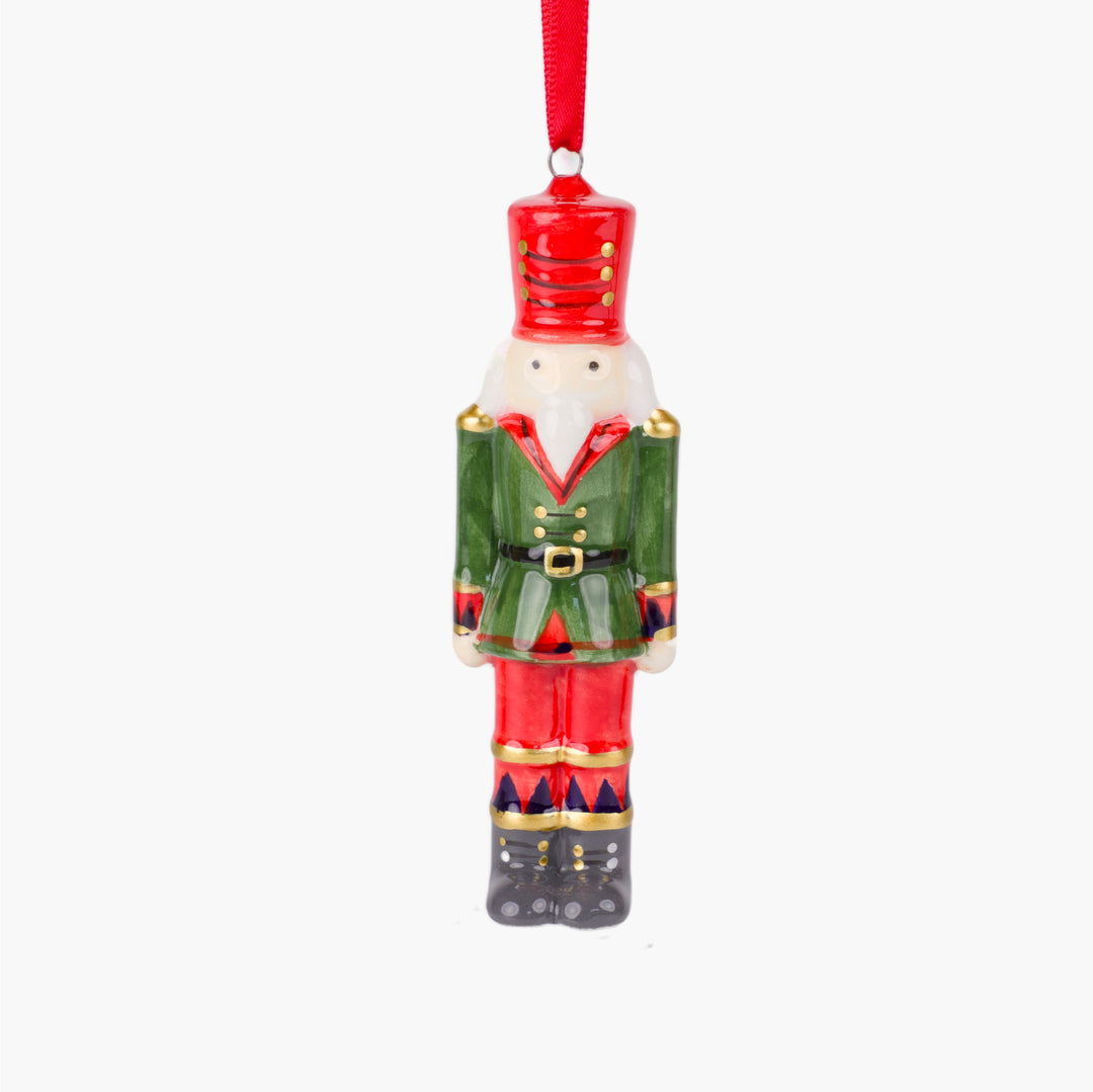 Hanging Ceramic Nutcracker