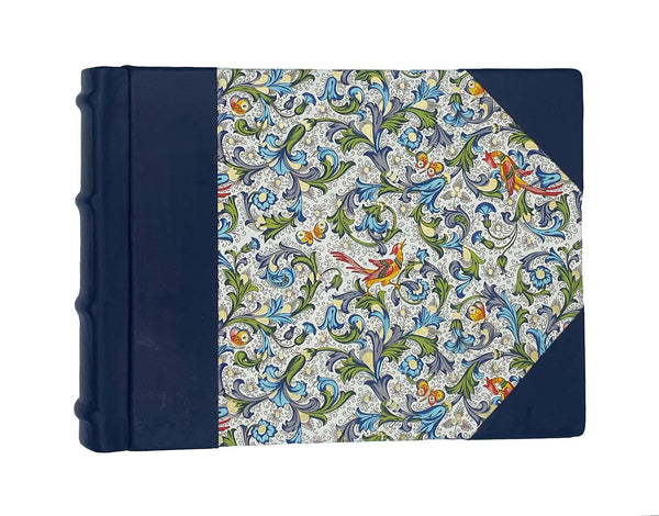 Florentine Paper Leather Spine Photo Album