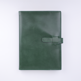 Sorrento Leather Refillable Journal With Tab Closure
