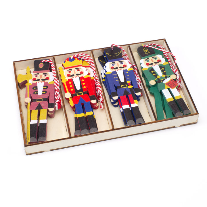 Wooden Nutcracker Set of Twelve