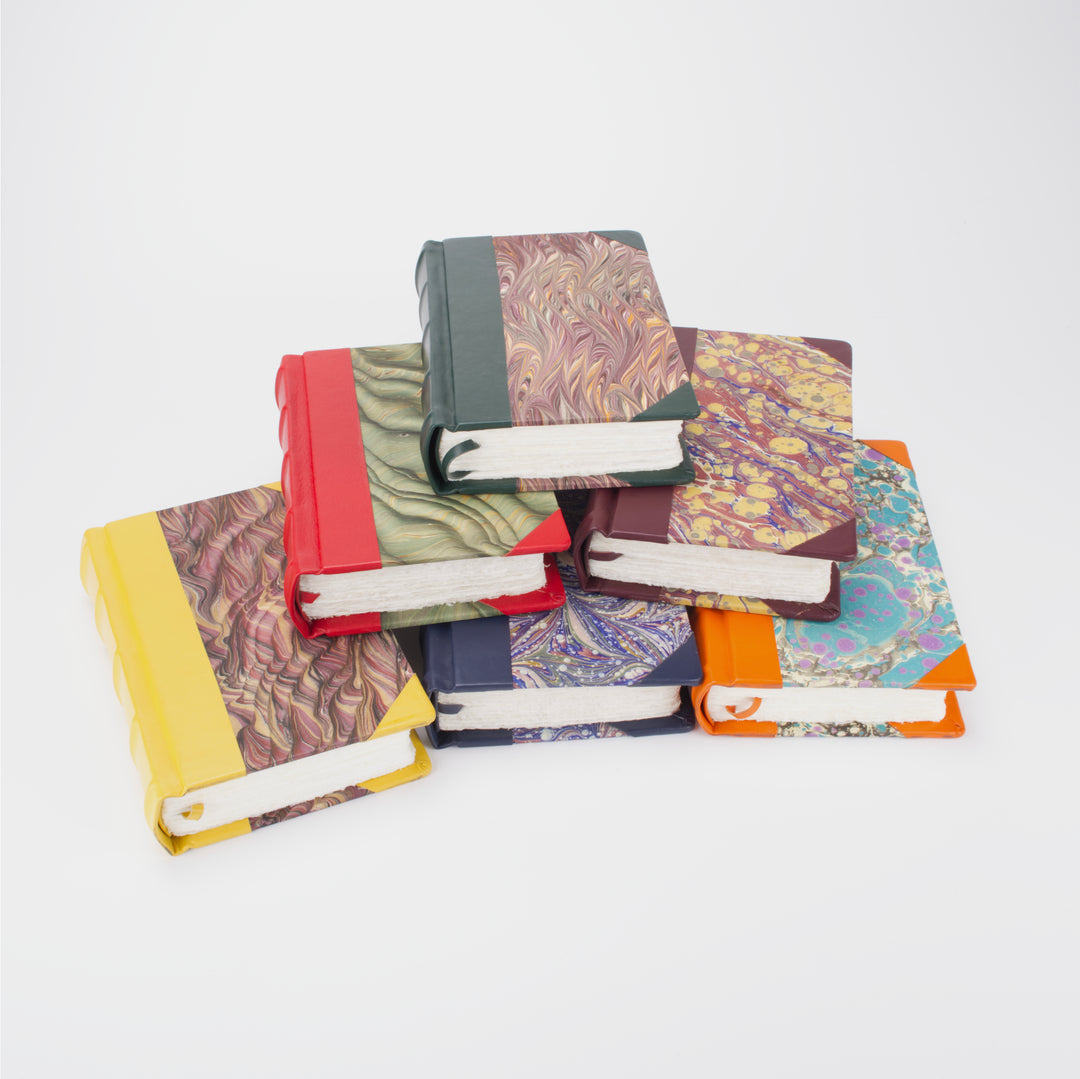 Small Bobbio Handmade Marbled Journal