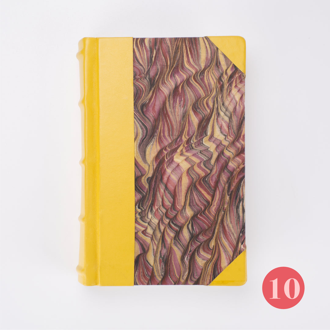 Small Bobbio Handmade Marbled Journal