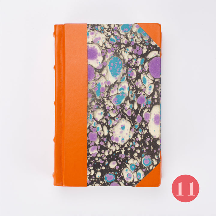 Small Bobbio Handmade Marbled Journal